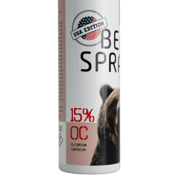  Gáz spray medvék ellen TETRAO Bear Spray USA edition 150 ml 2